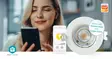 SmartLife Kattovalo | Lämpimästä kylmään valkoiseen | Pyöreä | Halkaisija: 52 mm | 360 lm | 2700 - 6500 K | IP20 | Android / IOS - Valonlähteet - 5412810419401 - 90