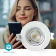 SmartLife Kattovalo | Lämpimästä kylmään valkoiseen | Pyöreä | Halkaisija: 52 mm | 360 lm | 2700 - 6500 K | IP20 | Android / IOS - Valonlähteet - 5412810419401 - 5