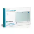 SmartLife Konvektiolämmitin | Sopii kylpyhuoneeseen | Lasipaneeli | 2000 W | 2 Lämpöasetusta | LED | 15 - 35 °C | Säädettävä termostaatti | Valkoinen - Lämmitys - 5412810318001 - 69