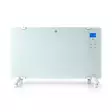 SmartLife Konvektiolämmitin | Sopii kylpyhuoneeseen | Lasipaneeli | 2000 W | 2 Lämpöasetusta | LED | 15 - 35 °C | Säädettävä termostaatti | Valkoinen - Lämmitys - 5412810318001 - 10