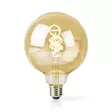 SmartLife LED Filamenttilamppu | E27 | 360 lm | 4.90 W | Lämpimästä kylmään valkoiseen | 1800 - 6500 K | Lasi | Android / IOS | Globe | 1 kpl - Valonlähteet - 5412810335381 - 11