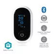 SmartLife Pulssioksimetri | Bluetooth® | LED | Auditiivinen hälytys / Happikyllästeisyys (SpO2) / Korkean tarkkuuden anturi / Liikkumisen estävät häiriöt / Perfuusioindeksi / Pulssi | Valkoinen - Arjen apuvälineet - 5412810418381 - 1
