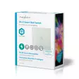 SmartLife Seinäkytkin | Yksittäinen | Seinäkiinnitys | 1000 W | Android / IOS | Lasi | Valkoinen - Kytkimet - 5412810271771 - 67