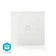 SmartLife Seinäkytkin | Yksittäinen | Seinäkiinnitys | 1000 W | Android / IOS | Lasi | Valkoinen - Kytkimet - 5412810271771 - 1