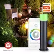 Smartlife Outdoor Light | 360 lm | Zigbee 3.0 | 10 + 4 W | Lämmin Valkoinen / RGB | 2700 K | Alumiini | Android / IOS - Valaisimet - 5412810444441 - 5