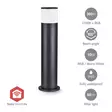 Smartlife Outdoor Light | 360 lm | Zigbee 3.0 | 10 + 4 W | Lämmin Valkoinen / RGB | 2700 K | Alumiini | Android / IOS - Valaisimet - 5412810444441 - 1