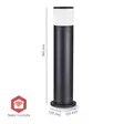Smartlife Outdoor Light | 360 lm | Zigbee 3.0 | 10 + 4 W | Lämmin Valkoinen / RGB | 2700 K | Alumiini | Android / IOS - Valaisimet - 5412810444441 - 55