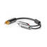 Subwoofer Kaapeli | RCA Uros | 2x RCA Naaras | Kullattu | 0.20 m | Pyöreä | 4.5 mm | Gun Metal Harmaa | Laatikko kannella ja ikkunalla - Audiokaapelit - 5412810318681 - 7
