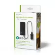 Tehonmuunnin | Verkkovirtakäyttöinen | 230 V AC 50 Hz | 12 V DC | 60 W | Maadoitettu virtaliitin | Musta - Invertterit ja virtamuuntimet - 5412810300761 - 67