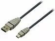 USB 2.0 Kaapeli USB A Uros - Mini 5-Pin Uros Pyöreä 1.00 m Sininen - USB-kaapelit - 8717587001581 - 20