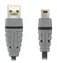 USB 2.0 Kaapeli USB A Uros - Mini 5-Pin Uros Pyöreä 1.00 m Sininen - USB-kaapelit - 8717587001581 - 40