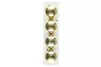 Kuusenpallo 10 cm 4kpl Winteria glitter - Sisustus - 6410413184121 - 4