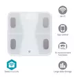 SmartLife Älyvaaka | BMI / BMR / Lihakset / Luut / Paino / Rasva / Vesi | 12 | Max. kuorma: 180 kg | Android / IOS | ABS-Muovi / Lasi | Valkoinen - Vaa'at ja kehonkoostumusmittarit - 5412810450831 - 1