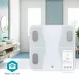 SmartLife Älyvaaka | BMI / BMR / Lihakset / Luut / Paino / Rasva / Vesi | 12 | Max. kuorma: 180 kg | Android / IOS | ABS-Muovi / Lasi | Valkoinen - Vaa'at ja kehonkoostumusmittarit - 5412810450831 - 5