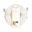 CAT6a verkkokaapeli | S/FTP | RJ45 uros | RJ45 uros | 20.0 m | Snagless | Pyöreä | LSZH | Valkoinen | Label - Tietokone ja verkko - 5412810452781 - 66