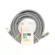 Cat 8.1 verkkokaapeli | S/FTP | RJ45 uros | RJ45 uros | 10.0 m | Pyöreä | LSZH | Harmaa | Label - Tietokone ja verkko - 5412810452941 - 66