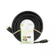 High Speed HDMI Kaapeli Ethernet | HDMI liitin | HDMI liitin | 4K@60Hz | ARC | 18 Gbps | 10.0 m | Pyöreä | PVC | Musta | Label - HDMI-kaapelit - 5412810454631 - 66