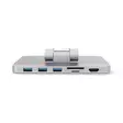 Kannettavan Tietokoneen Jalusta | USB Virta | 17 " | Kokoontaitettava | Micro SD card slot / SD card slot / 3x USB A Female | USB-C Female / 1x HDMI Output - Nedis tuotteet - 5412810469581 - 45