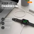 Älykellon langaton laturi | Apple | 5 W | USB-C | 1.00 m | 2 A | 5 V DC | ABS-Muovi / TPE | Valkoinen - Verkkolaturit - 5412810482061 - 50
