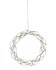 Merlin kranssi 30 cm hopea ip20 - Koristevalot - 6435200288721 - 2