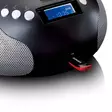 Kannettava radio, CD/MP3-soitin USB:llä ja Bluetooth®:llä varustettuna - Radiot ja MP3/4-soittimet - 8711902043201 - 45