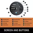 Kannettava Bluetooth® CD-MP3-soitin, jossa on lukkiutumisenesto Musta - CD/DVD-soittimet - 8711902044161 - 47