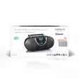 Kannettava DAB+- ja FM-radio CD-kasetilla ja Bluetoothilla Musta - Radiot ja MP3/4-soittimet - 8711902065111 - 66