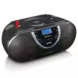 Kannettava DAB+- ja FM-radio CD-kasetilla ja Bluetoothilla Musta - Radiot ja MP3/4-soittimet - 8711902065111 - 25