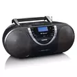Kannettava DAB+- ja FM-radio CD-kasetilla ja Bluetoothilla Musta - Radiot ja MP3/4-soittimet - 8711902065111 - 26