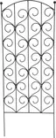 Kukkatuki 40x116 cm musta - Kukkatelineet ja kasvutuet - 8720573464031 - 1