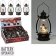 Jouluinen led-lyhty kultaisella metallipinnalla ja lämpimällä valolla, paristokäyttöinen koriste - Led-kynttilät ja lyhdyt - 8720573716611 - 1
