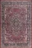 Burgundinpunainen Matto 75x150 cm - 100% Polyesteri, Konepestävä, Kierrätetty Puuvillapohja, 4 mm Nukka - Pienet matot ja käytävämatot - 8684282669951 - 2
