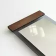 Cheval Peili - 100% Metalli Kehys, Pähkinä Fume, 50x170x3 cm, Sisältää Peilin, Yksi Paketti, Kiinnitettävä Seinäkiinnitys - Peilit - 8683743270231 - 7