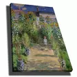Claude Monet - Monivärinen Koristeellinen Canvas-taulu 70x100 cm, 100% Canvas ja Mäntykehys - Taulut ja kehykset - 8683342782241 - 1