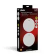 Design-savunilmaisin 10 vuoden paristolla 2-pack Valkoinen - Palovaroittimet ja häkävaroittimet - 8712412596041 - 69