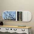 Ekologinen Flotal-E Peili 40x120 cm, Valkoinen, 100% MDF, Seinään Kiinnitettävä, Tyylikäs ja Tilaa Luova - Peilit - 8683743823031 - 6