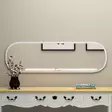 Ekologinen Flotal-E Peili 40x120 cm, Valkoinen, 100% MDF, Seinään Kiinnitettävä, Tyylikäs ja Tilaa Luova - Peilit - 8683743823031 - 5