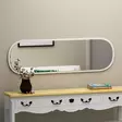Ekologinen Flotal-E Peili 40x120 cm, Valkoinen, 100% MDF, Seinään Kiinnitettävä, Tyylikäs ja Tilaa Luova - Peilit - 8683743823031 - 7