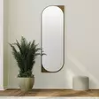 Ekologinen Flotal-E Peili, Pähkinä, 100% MDF, 18 mm, 52x152 cm, Helppo Asennus, Yksi Paketti, Huonekalut - Peilit - 8684282515401 - 2