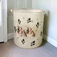 Felt Basket - Tyylikäs ja Kestävä Säilytysratkaisu, 37x40 cm, Kermanvärinen, Polyesteri/Puuvilla, Helppohoitoinen - Säilytyslaatikot ja korit - 8684282555001 - 2