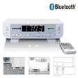 FM-keittiöradio Bluetooth® LED-valaistuksella ja ajastimella Valkoinen - Radiot ja MP3/4-soittimet - 8711902041221 - 47
