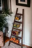 Hyllykori Teline, 145x60x22 cm, Tammi-Musta, 100% Melamiinipinnoitettu Lastulevy, 100% Metalli, 2 Pakettia - Seinähyllyt - 8684282608301 - 3