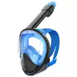 ISport Full Face musta/sininen S/M sukellusmaski - Uimalasit, snorkkelit, räpylät - 6438014375151 - 1