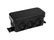 Jakorasia IP55 90x43x39 mm musta - Jakorasiat ja liittimet - 8429760821731 - 1