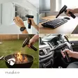 Johdoton turboilmapuhallin | 200 W | 130000 rpm | Auto / Etusivu / Harrastukset & lelut / Tietokoneet & näppäimistöt / Ulkona | Puhallusvoima: 180 g | 3 nopeusasetusta - Käsityökalut - 5412810475711 - 5
