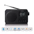 Kannettava FM-radio, jossa on Bluetooth® - Musta - Radiot ja MP3/4-soittimet - 8711902109341 - 1