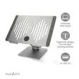 Kannettavan Tietokoneen Jalusta | USB Virta | 17 " | Kokoontaitettava | Micro SD card slot / SD card slot / 3x USB A Female | USB-C Female / 1x HDMI Output - Nedis tuotteet - 5412810469581 - 50