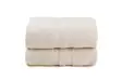 Käsipyyhesetti 2 kpl, 60% bambu/40% puuvilla, 550 gr/m², 50x90 cm, konepestävä 40 °C, cappuccino - Pyyhkeet ja kylpytakit - 8684282296171 - 2