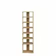 Kenkäkaappi Sapphire Oak - 100% Melamiinipinnoitettu Lastulevy, 18 mm, 29,6 cm (L) x 110 cm (K) x 29,6 cm (S) - Kenkäkaapit - 8684283803491 - 5