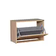 Kenkäkaappi Sonomo - Tyylikäs ja Kestävä 100% Melamiinipinnoitettu 16mm Lastulevy, Useita Hyllyjä, 60x42x30cm - Kenkäkaapit - 8682870658301 - 7